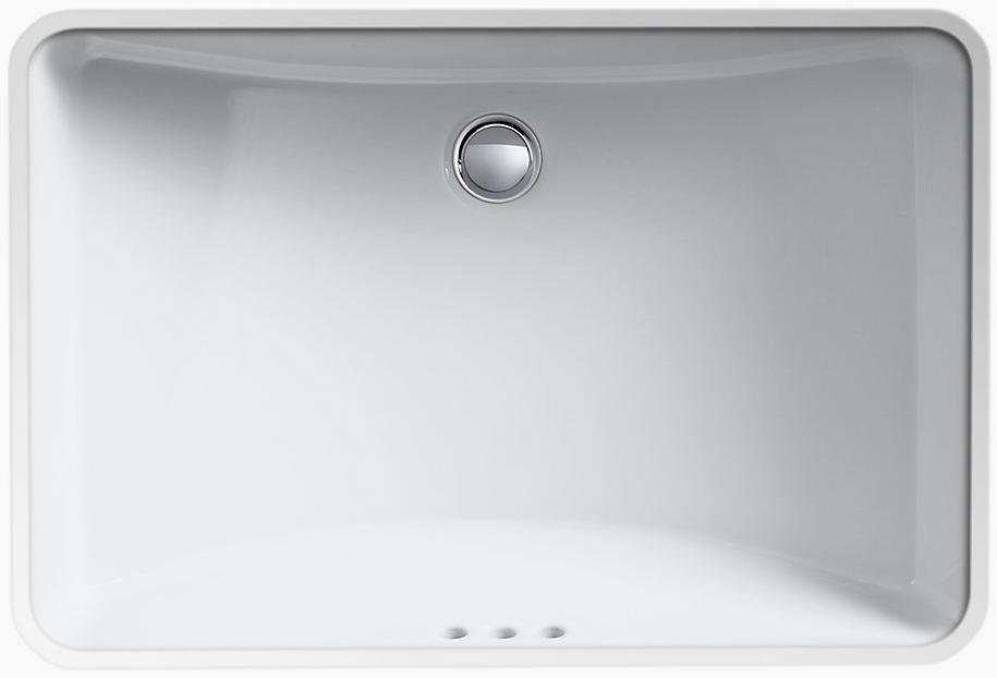 K-2215-0 Накладная раковина под столешницу  прямоугольная Kohler  - Вид №3