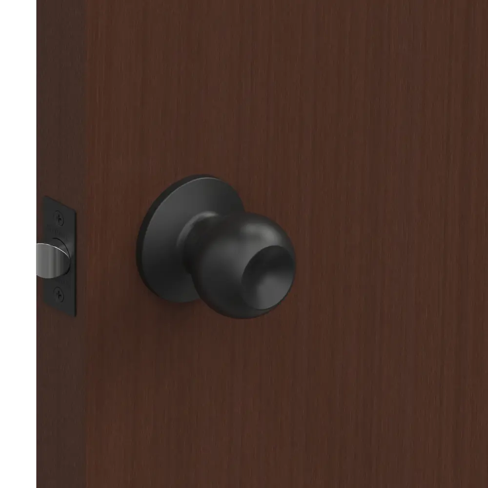 Ручка-защелка Fuaro 672/BL BL-P без фиксатора, цвет черный STLM-2205196 - Вид №5