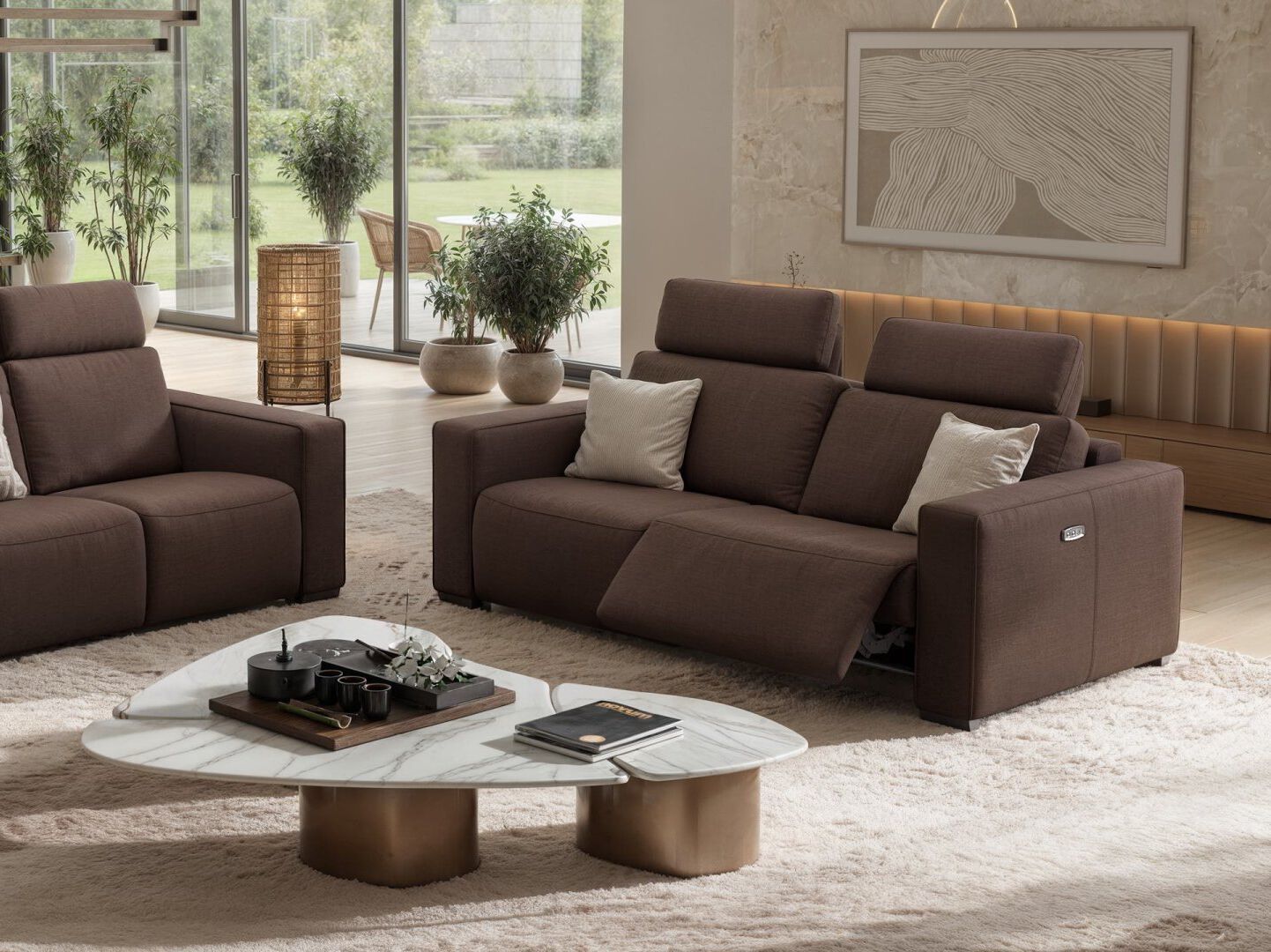 3-местный тканевый диван Sofanella Бергамо ARCH-00025335 - Вид №2