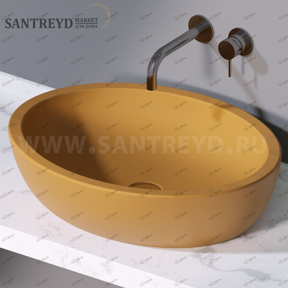 L280133 Накладная раковина на столешницу  овальная A. e T. Italia AeT ITALIA 