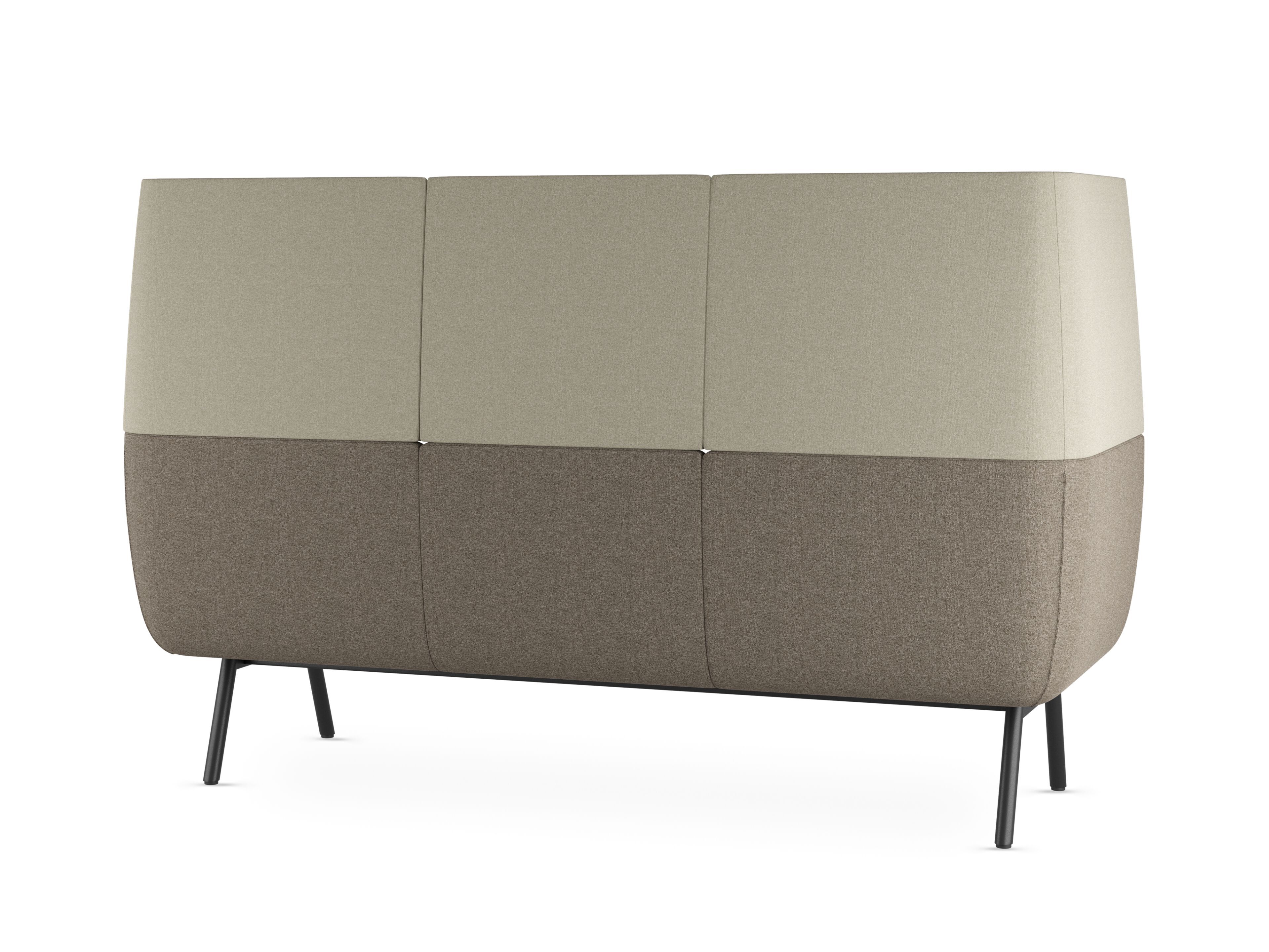 3-местный тканевый диван с высокой спинкой LD Seating гнездо ARCH-00049231 - Вид №1