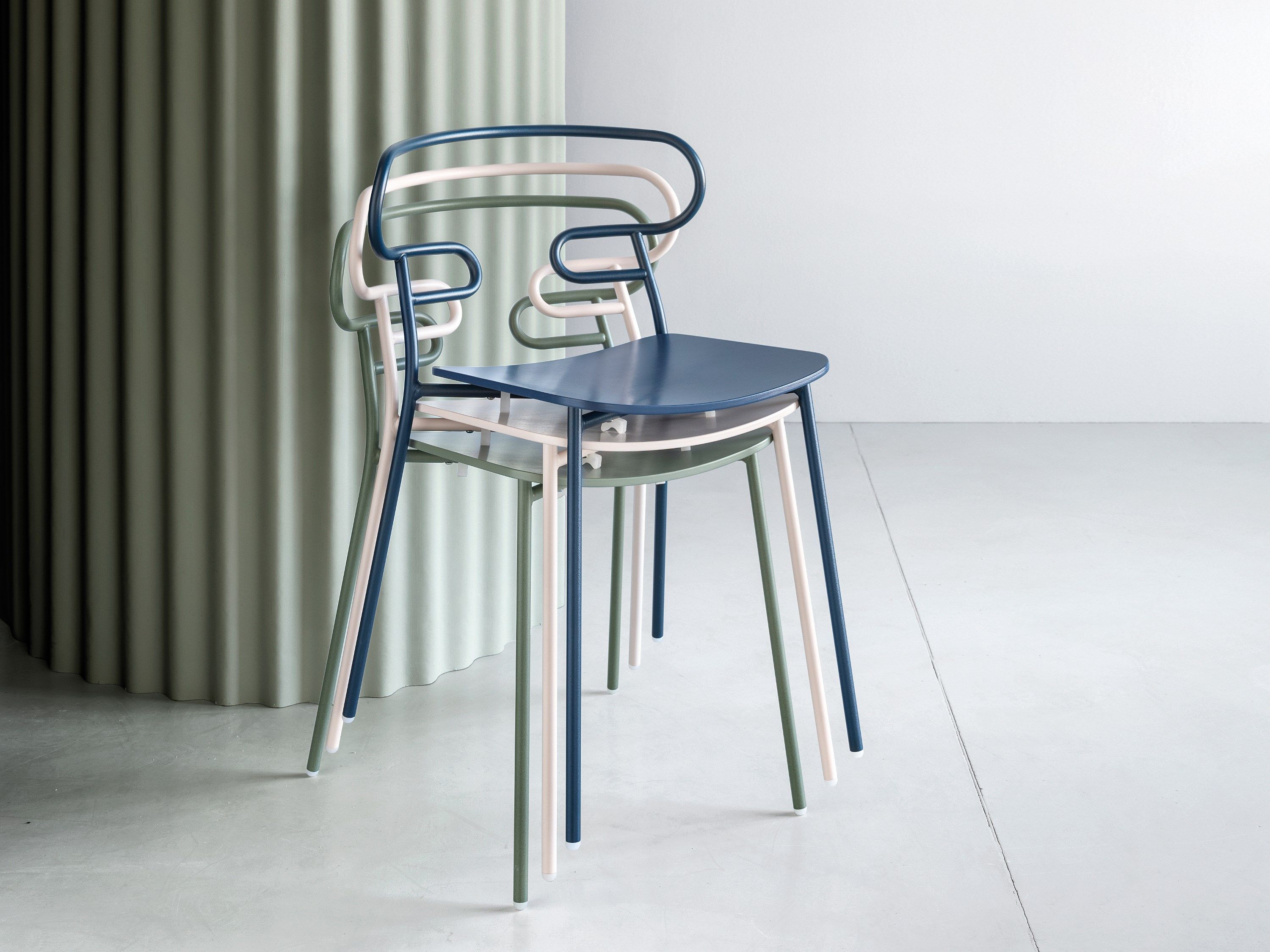 Деревянный штабелируемый стул TrabA' Генуя ARCH-00131283 - Вид №4