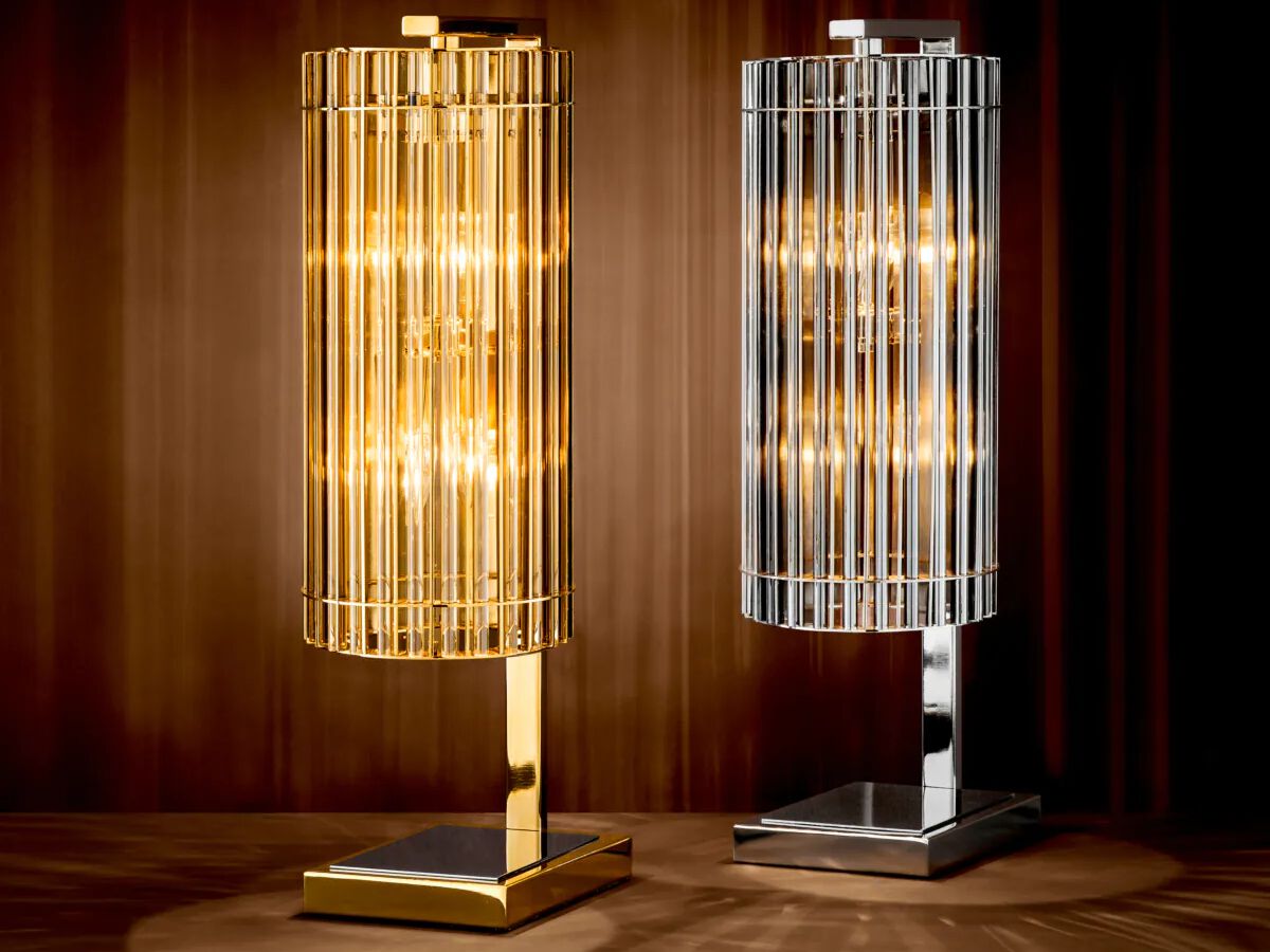 Настольная лампа из металла и стекла Eichholtz PIMLICO ARCH-00111981 - Вид №4