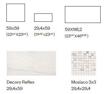 Provenza Настенная / напольная плитка из керамогранита с эффектом мрамора Bianco d'italia sun-id-1380239 - Вид №3