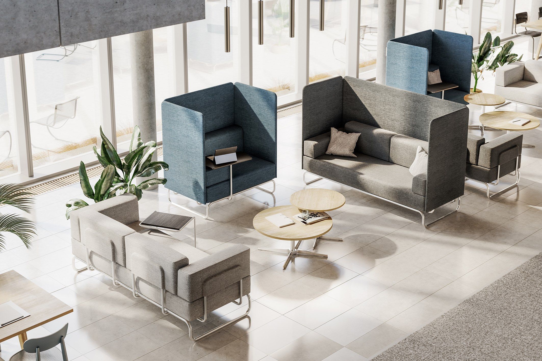 Кресло с высокой спинкой THONET S 5000 ARCH-00002168