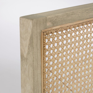 101662 Изголовье из дерева минди и ротанга 165 x 65 cm La Forma Rexit