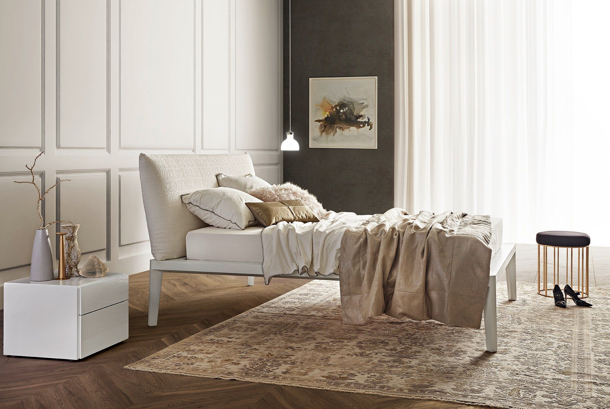 Деревянная тумбочка с ящиками Olivieri ARCH-00136853 - Вид №7