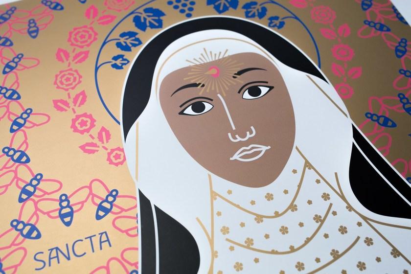 TuttiSanti Печать на мелованной бумаге Santa rita sun-id-1492813 - Вид №2