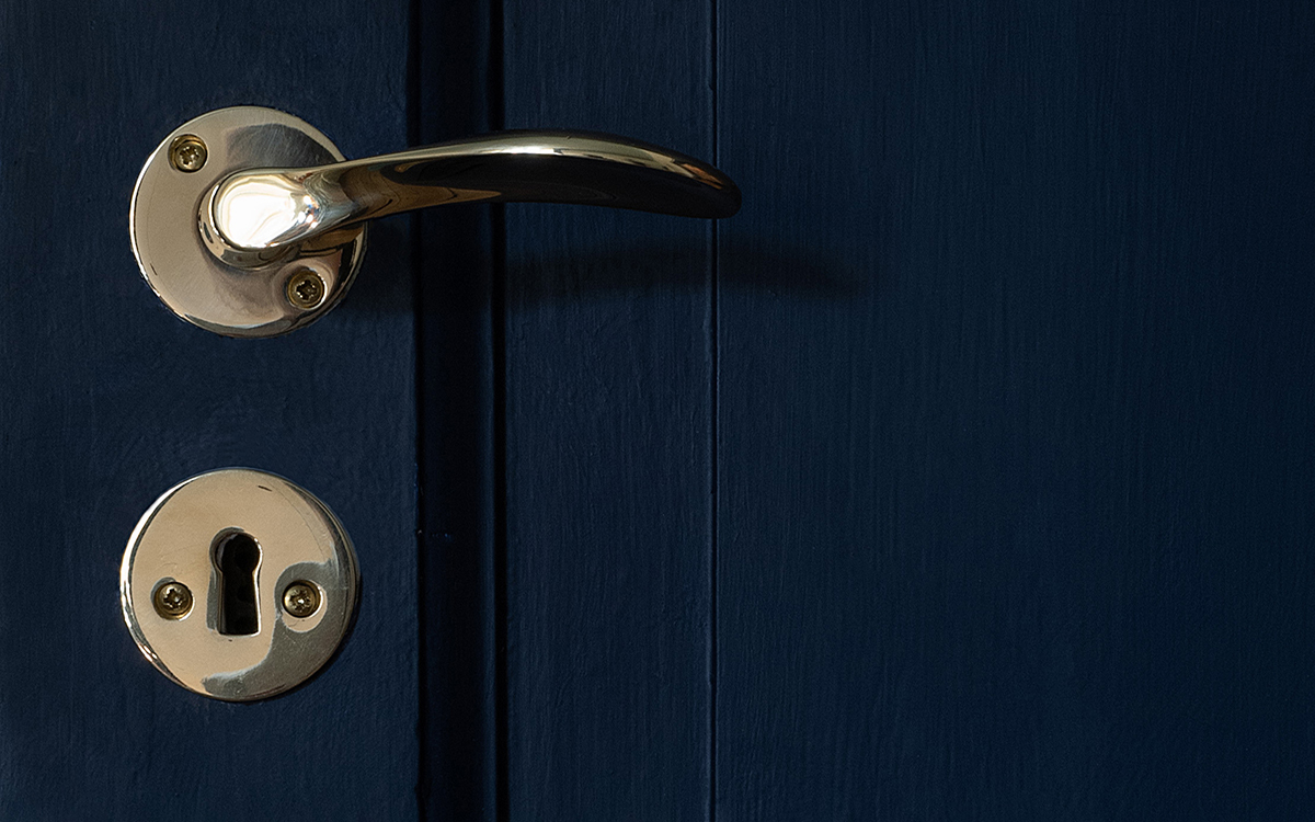 12405201030 Ручка нажимная AJ111, большая - латуньd line Arne Jacobsen  - Вид №3