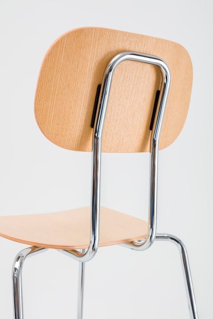 Высокий табурет из фанеры с подставкой для ног MDD New School ARCH-00042342 - Вид №2