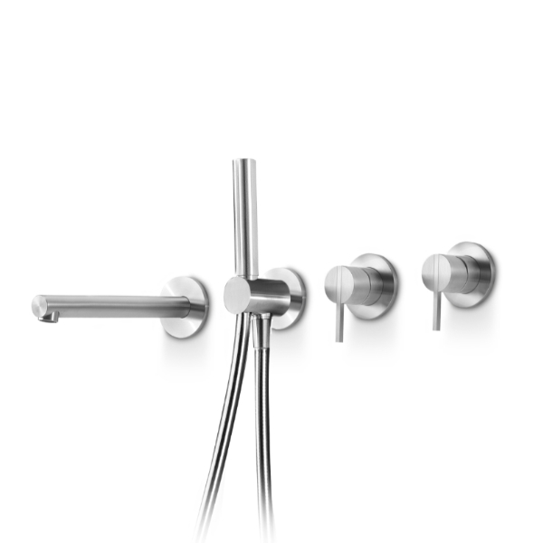 Комплект смесителей для ванны с душем и изливом STY331 linki 