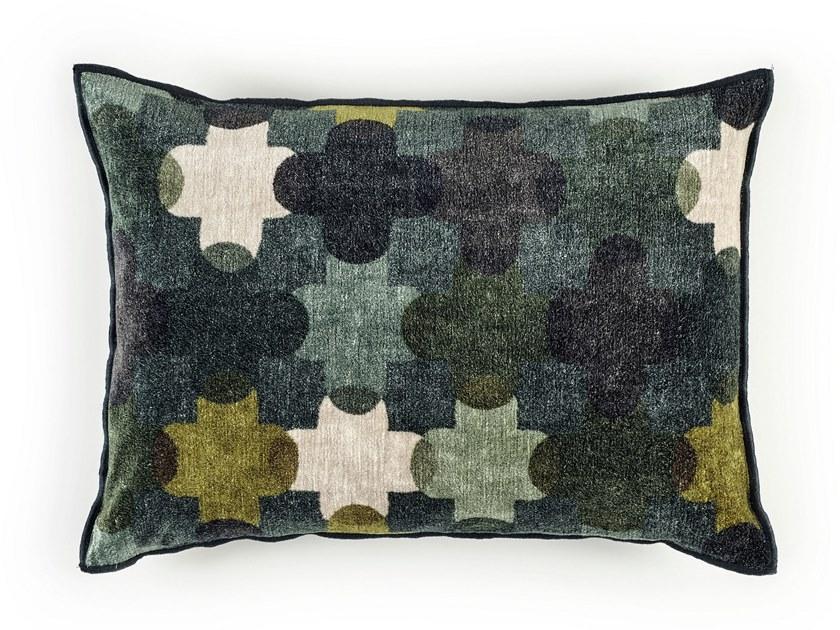 Élitis Подушка из бархата с рисунком sun-id-1472911 - Вид №7