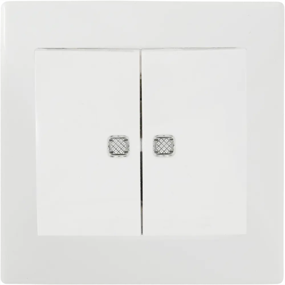 Выключатель Legrand «Valena» 2 клавиши, с подсветкой, цвет белый STLM-2028745 - Вид №3