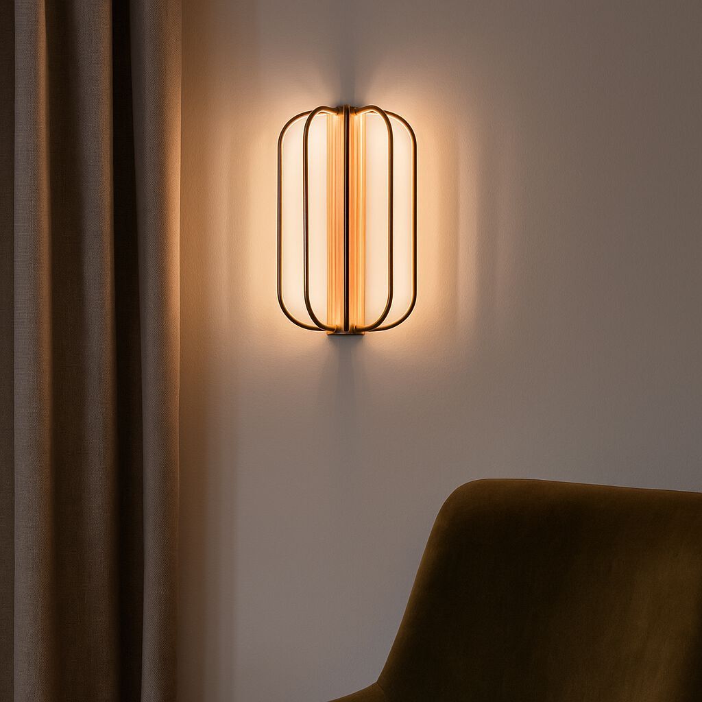 Алюминиевый светодиодный настенный светильник с диммером EGOLUCE Cavea ARCH-00039234 - Вид №1