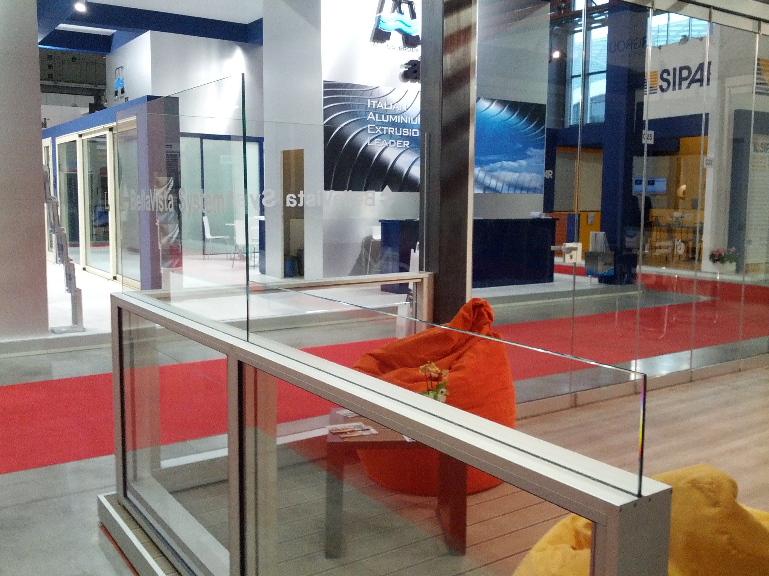 Перила из алюминия и стекла GM MORANDO Bellavista System ARCH-00121256 - Вид №7