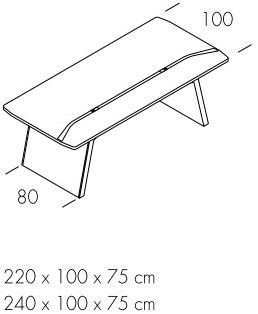 Bralco Дубовый стол Metar sun-id-1497841 - Вид №4