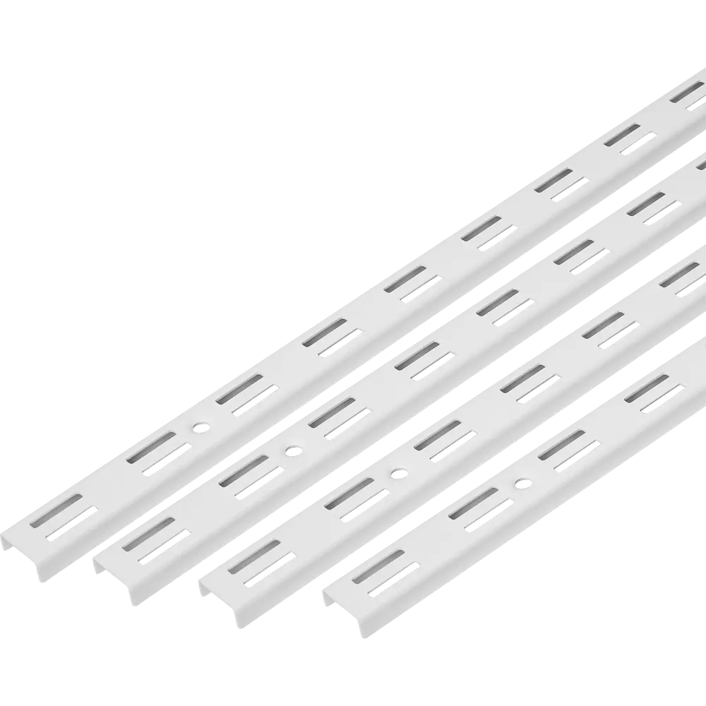 Направляющая двухрядная KONSENSA 2 см нагрузка до 1 кг сталь 4 шт 89451673 STLM-2139107 