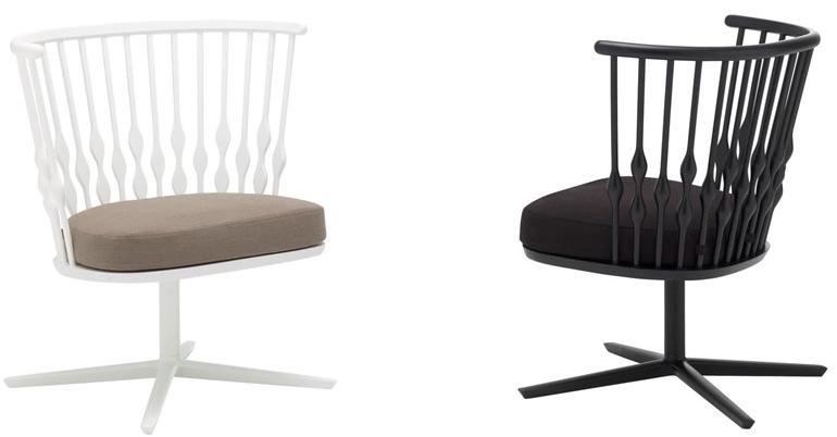 Andreu World Кресло из бука с 4 спицами Nub Bu1445 - Вид №2