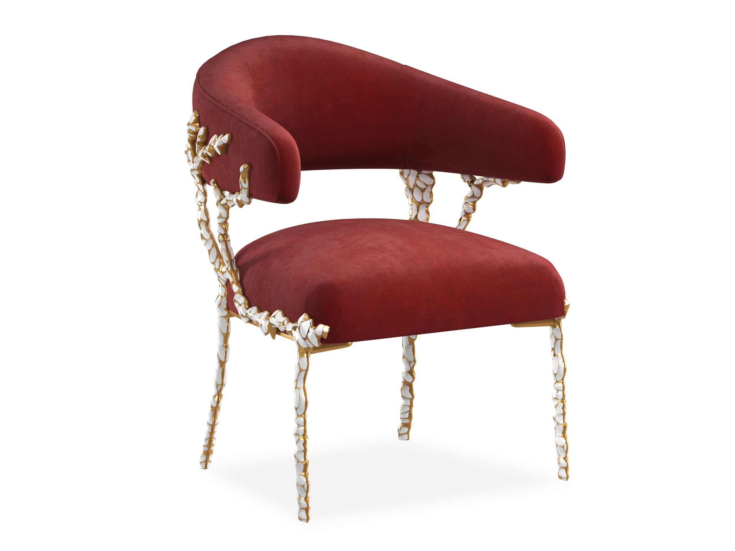 Тканевый стул с открытой спинкой и подлокотниками Caracole GLIMMER OF HOPE ARCH-00150642 - Вид №18