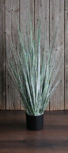 4461 819 a3 Пластиковый пучок травы, матовый, в горшке, 90 см, матовый зеленый H-andreas