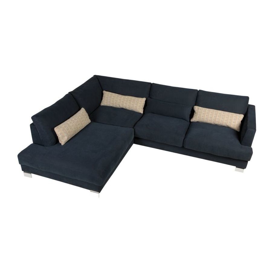 Диван угловой Brandon, левосторонний, черный Sits S1076 - Вид №7