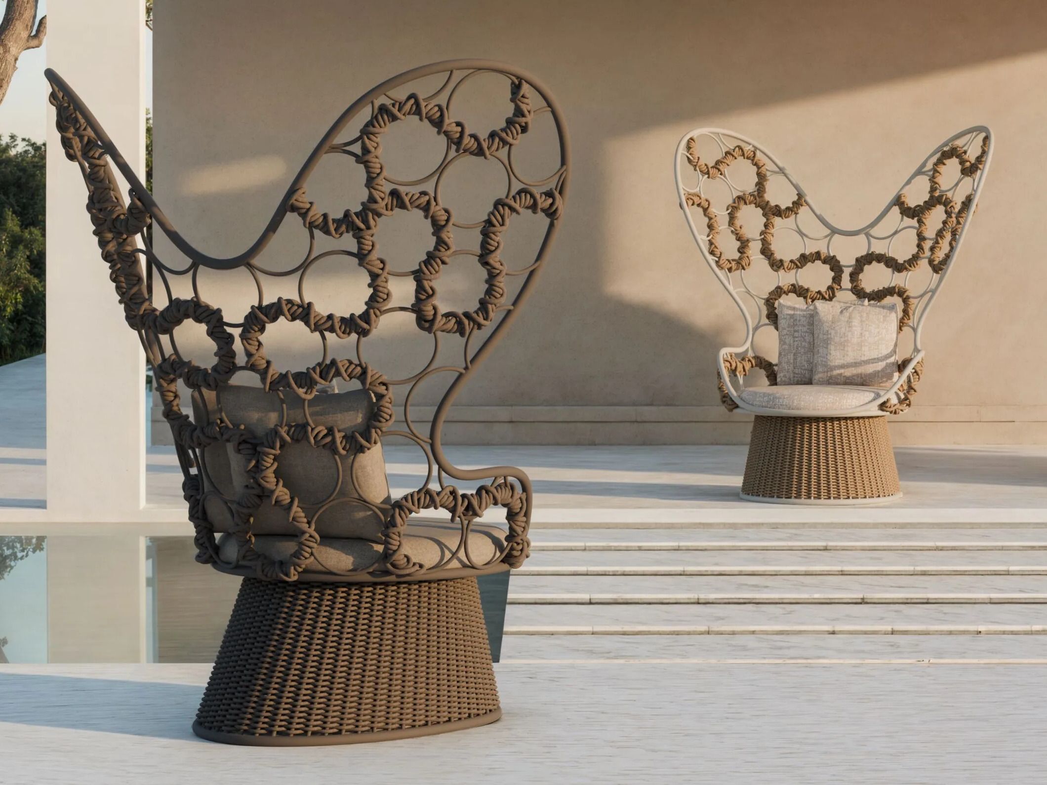 Веревочный садовый стул YAAZ Opus ARCH-00063223 - Вид №4