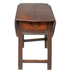 SOR27473 Приставной столик из примитивного дуба Gateleg ijlbrown  - Вид №8