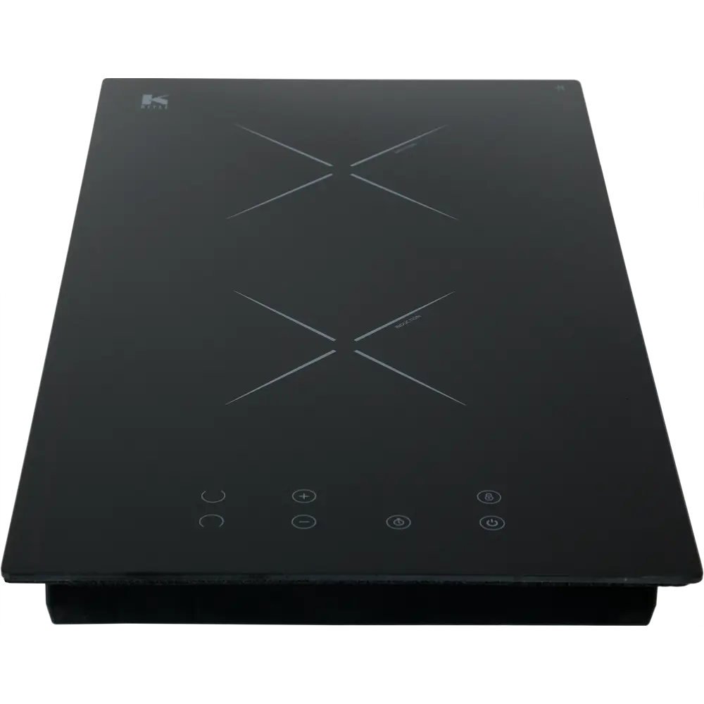 Индукционная варочная панель Kitll KHI 3001 BLACK 30 см 2 конфорки цвет чёрный STLM-2170083 - Вид №2