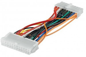 GC-ST321-0.15m Переходник питания atx greenсonnect gc- st321-0.15 m 24-pin -> 20-pin, (f/m) 22 awg, медь, пакет Greenconnect