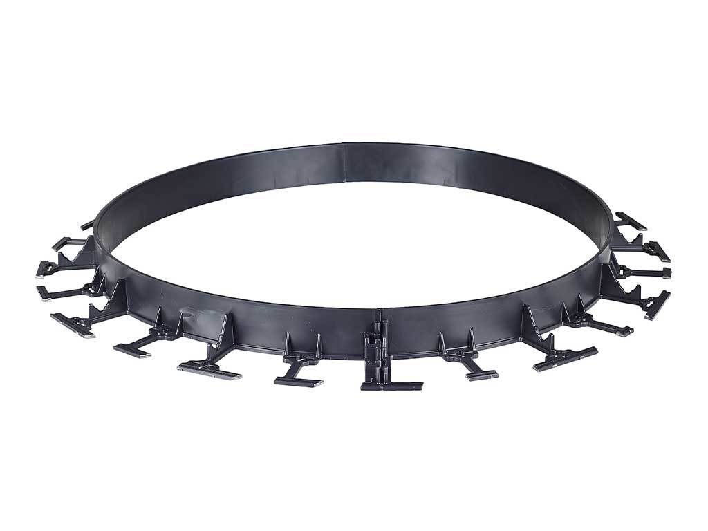 Пластиковый бордюр 78 мм, длина 1 м ГеоПластБорд GPBST-47 - Вид №17