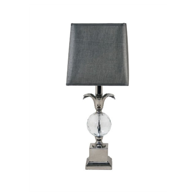 Настольная лампа Pineapple 5161 PUSHA ИНТЕРЬЕРНЫЕ 061818 Прозрачный;серый;хром  - Вид №1