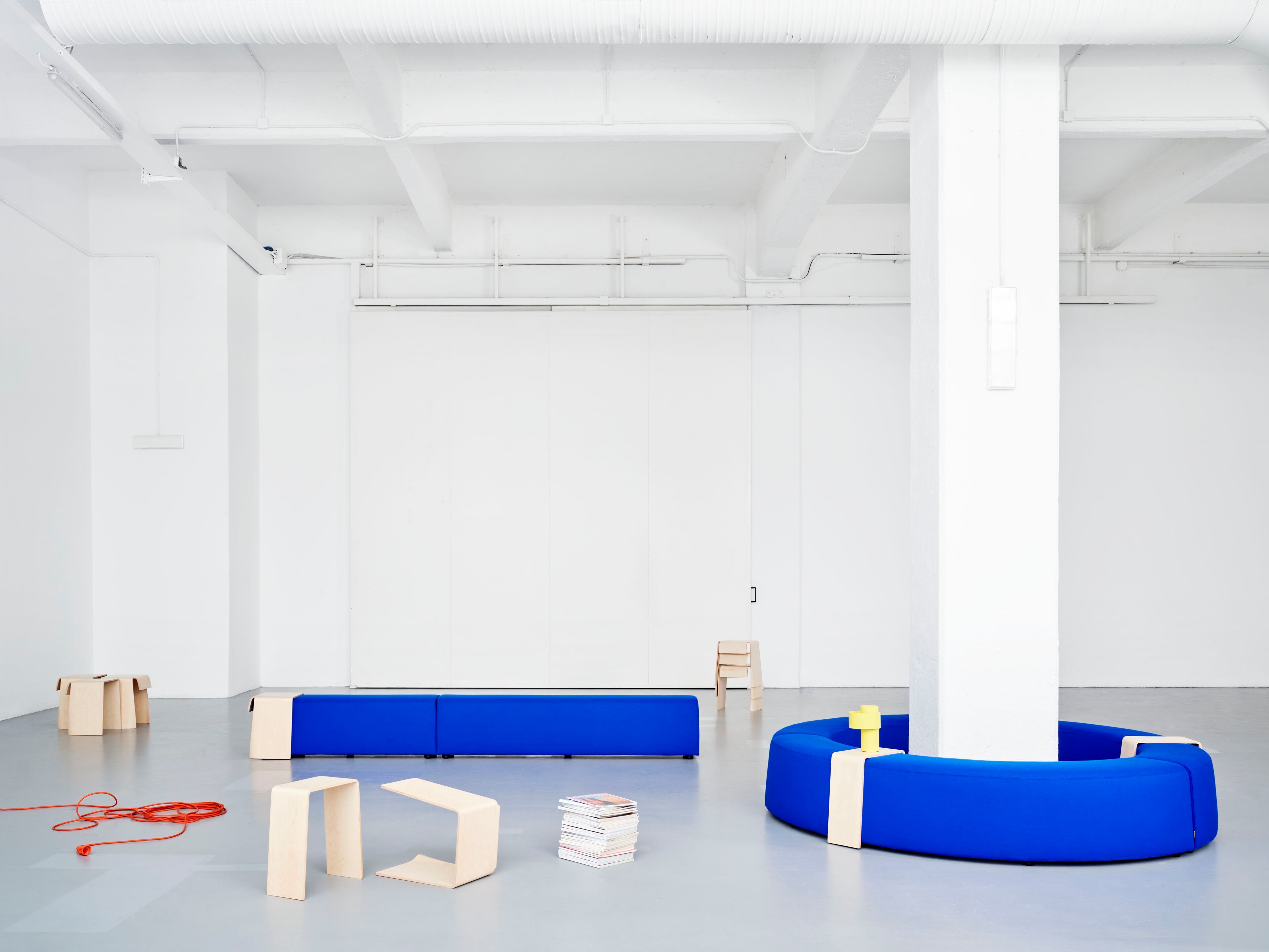 Модульная скамья из ткани Manerba Super Random ARCH-00152353 - Вид №11