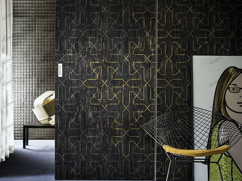 Wall&decò Обои с геометрическим рисунком Contemporary wallpaper 2016 sun-id-1511429