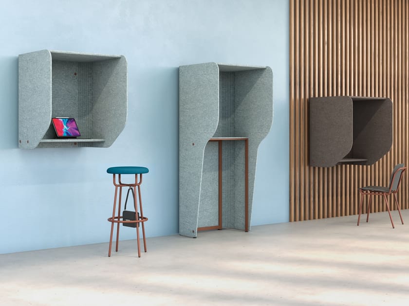 Телефонная будка с одной стеной Manade войлок ARCH-00072491