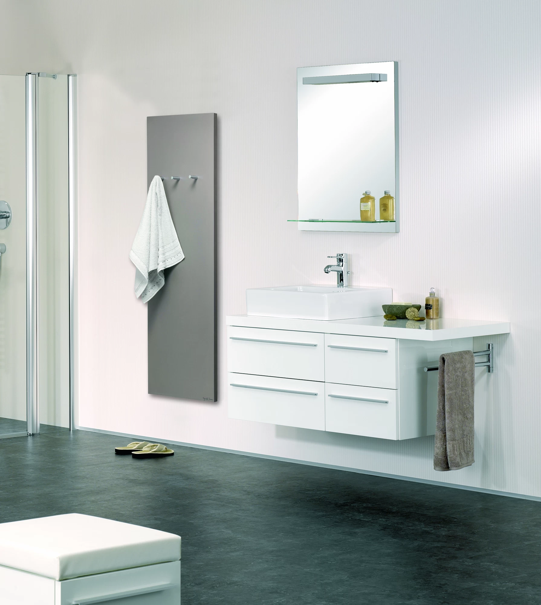 Электрический радиатор 185 x 50 cm Minimal Cinier  1000 Вт sun-id-1218173 - Вид №2