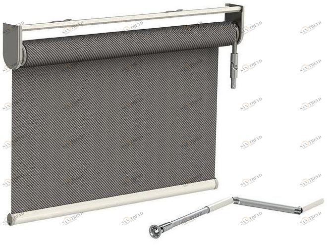 Mv Line Рулонная штора с приводом от лебедки Elite sun-id-1426310