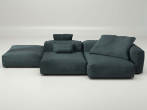 Модульный садовый диван