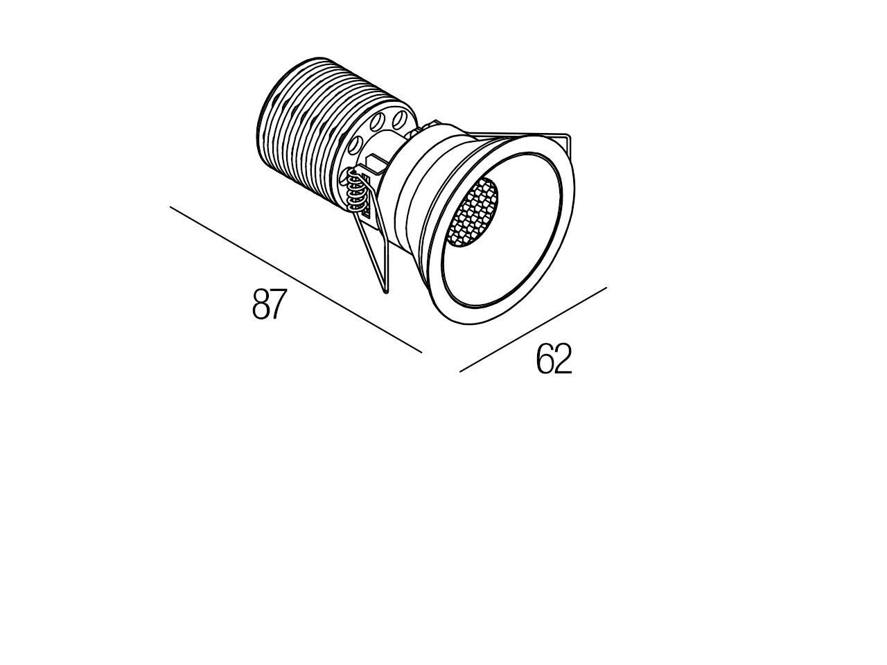 Утопленный светодиодный прожектор Flexalighting BLACK 10 ARCH-00105990 - Вид №2
