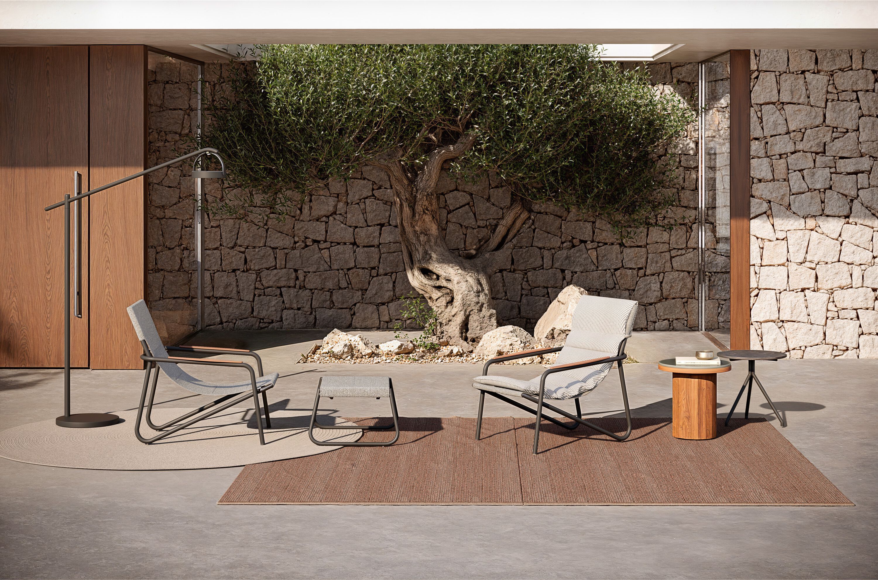 Высокий садовый стол из тикового дерева Atmosphera фрисби ARCH-00056688 - Вид №12