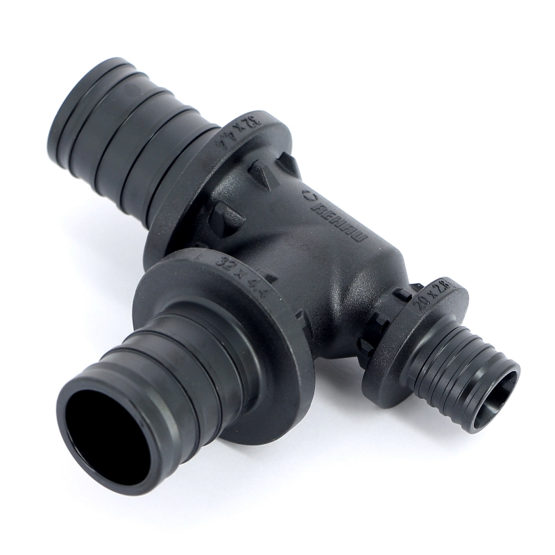 Тройник редукционный надвижной пластиковый REHAU 32x32x20 160074 - Вид №2