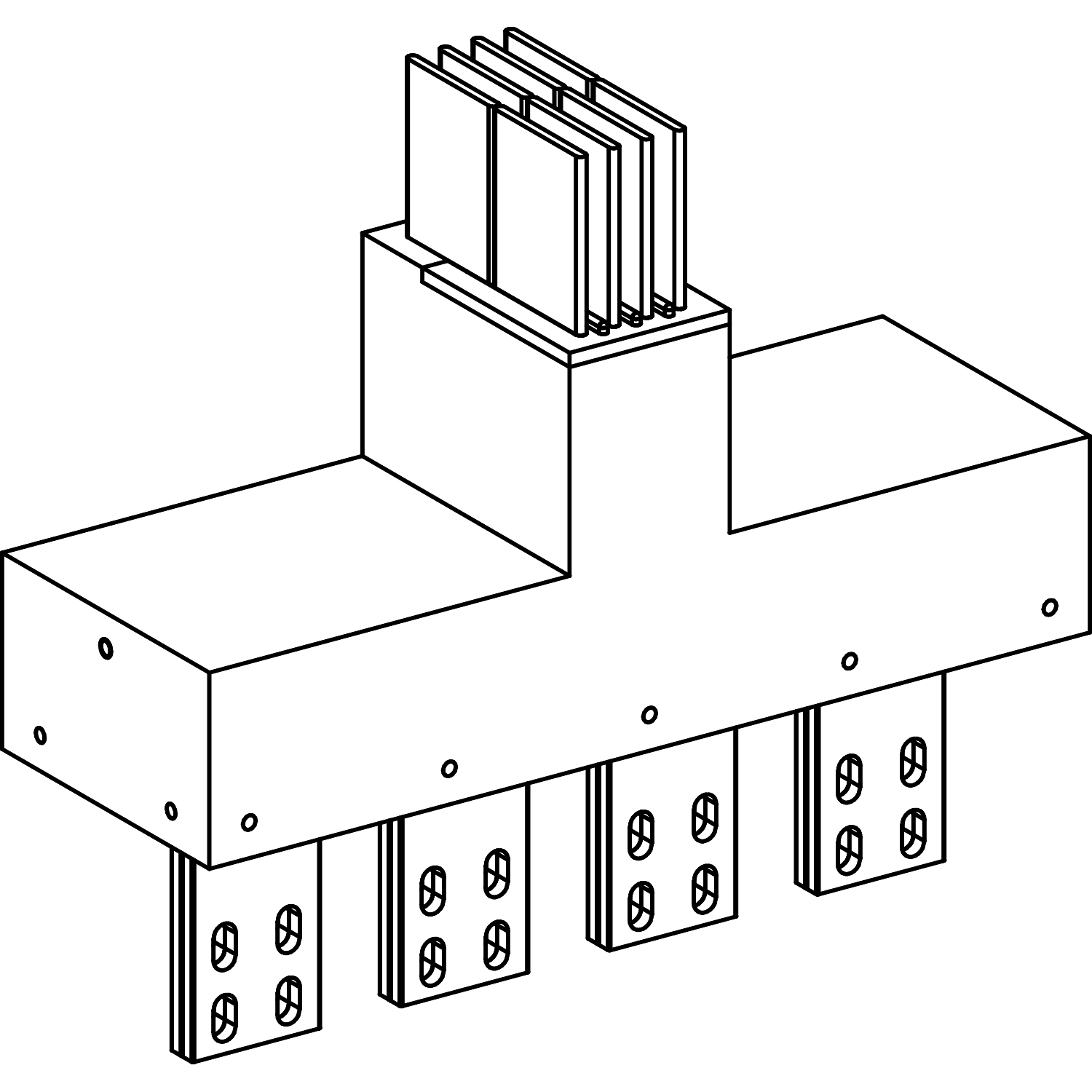 KRC2000ER43 СЕКЦИЯ ВВОДНАЯ ПРЯМАЯ Schneider Electric Canalis 