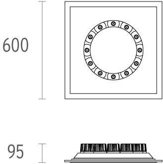 Flos Линейный световой профиль для светодиодных модулей Architectural collection - downlights sun-id-1487919 - Вид №7