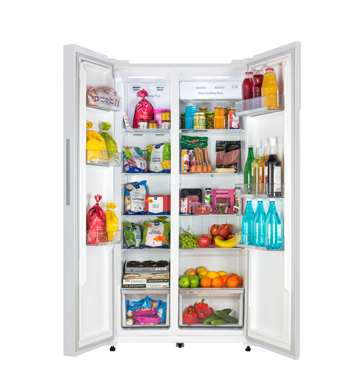 9248246 Холодильник Side by Side   LEX LSB530WID белый STDN-0108251 - Вид №2