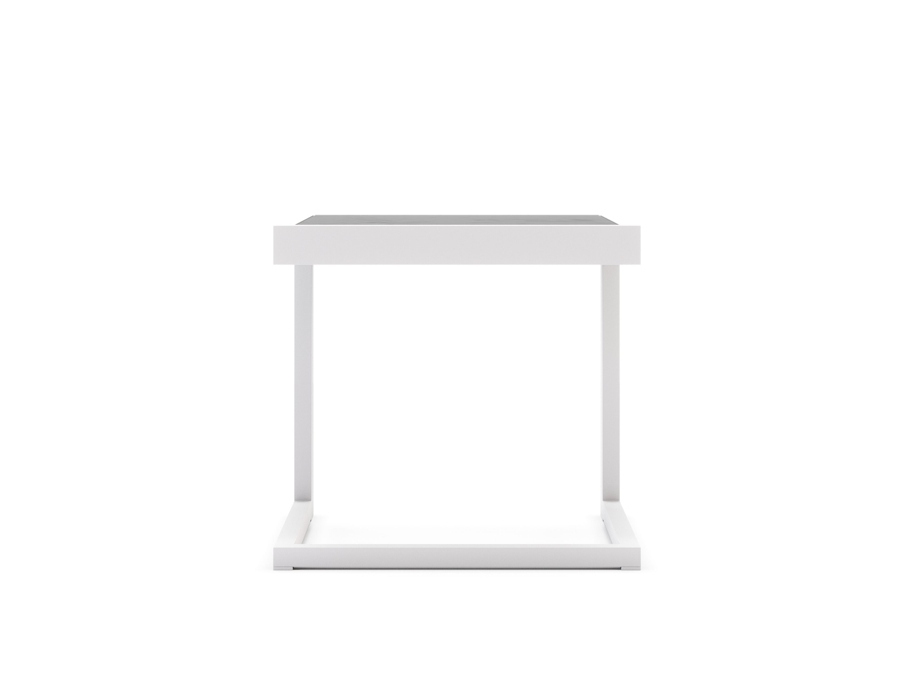 Стальной квадратный стол для сервировки и ламинированный верх Domkapa ARCH-00118108 - Вид №1