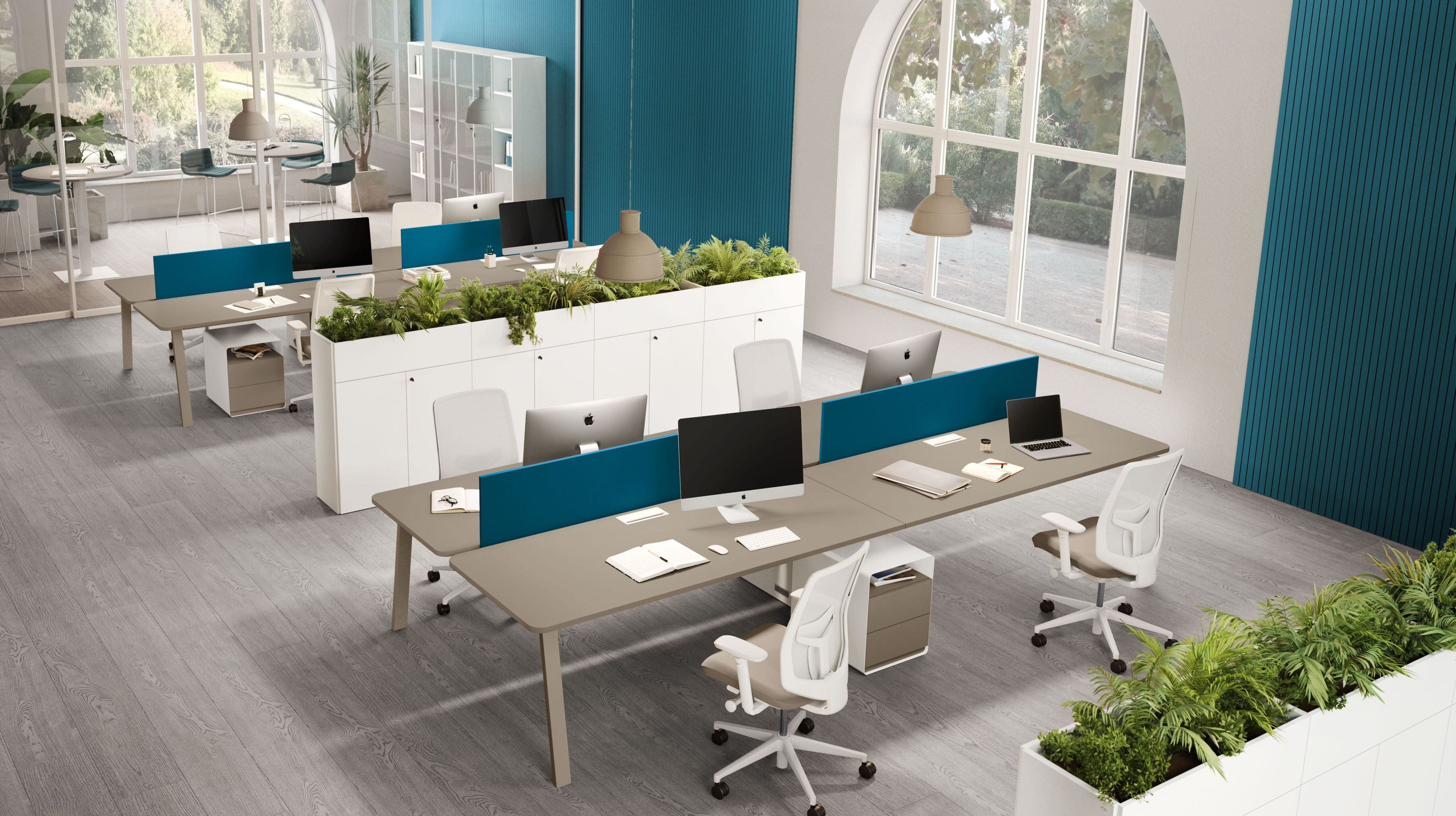 Mobile ufficio in melaminicp con flower box About Office Funny ARCH-00034842 - Вид №2