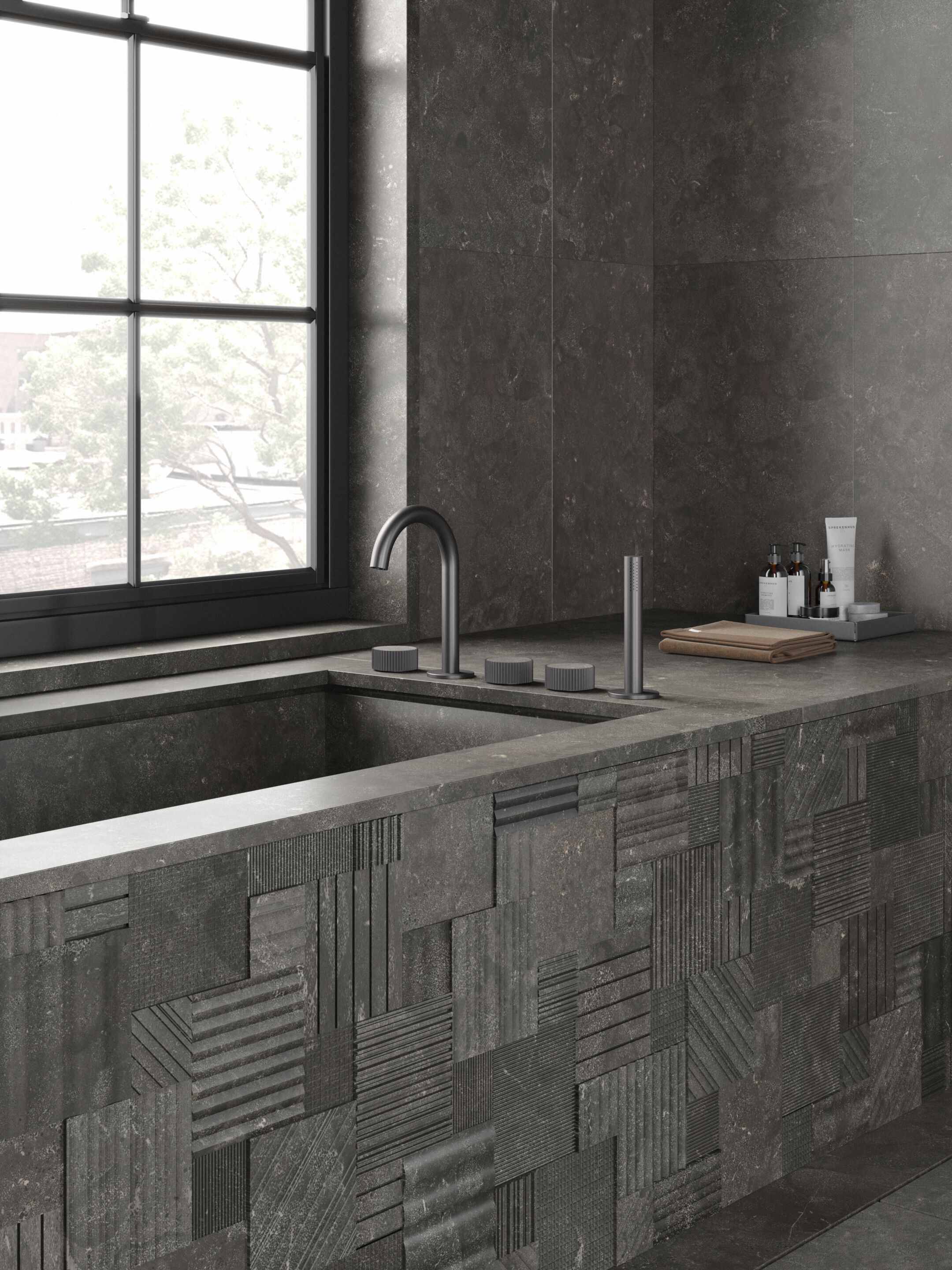 Трехмерное покрытие из камня Авола Salvatori пэчворк ARCH-00151591 - Вид №2