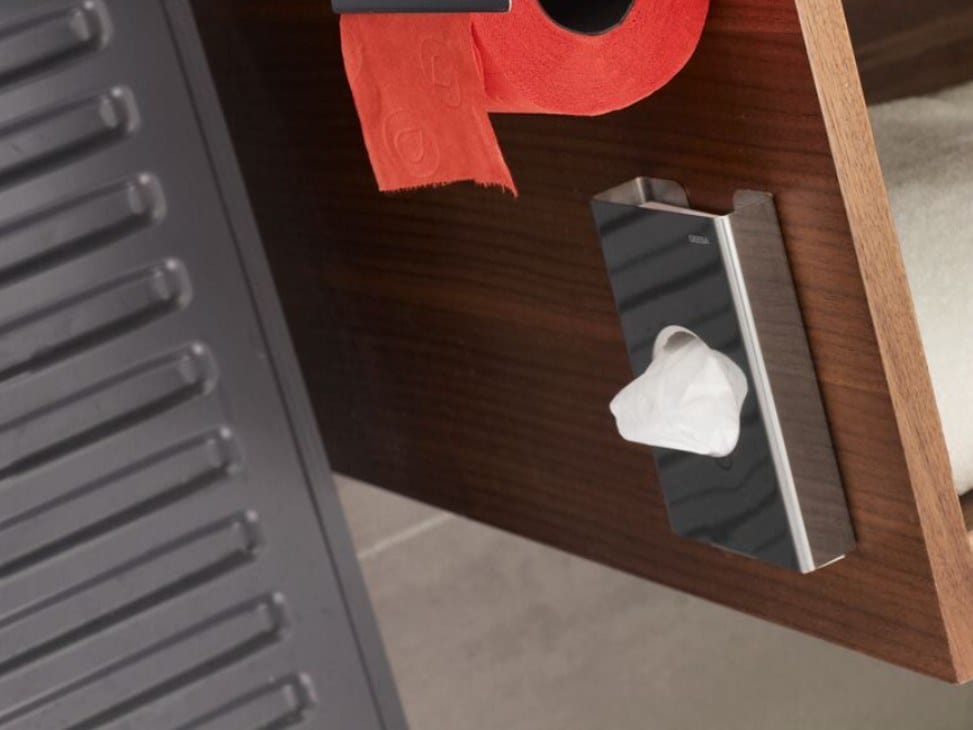 Диспенсер для туалетных мешков из нержавеющей стали Geesa отель ARCH-00054575 - Вид №5