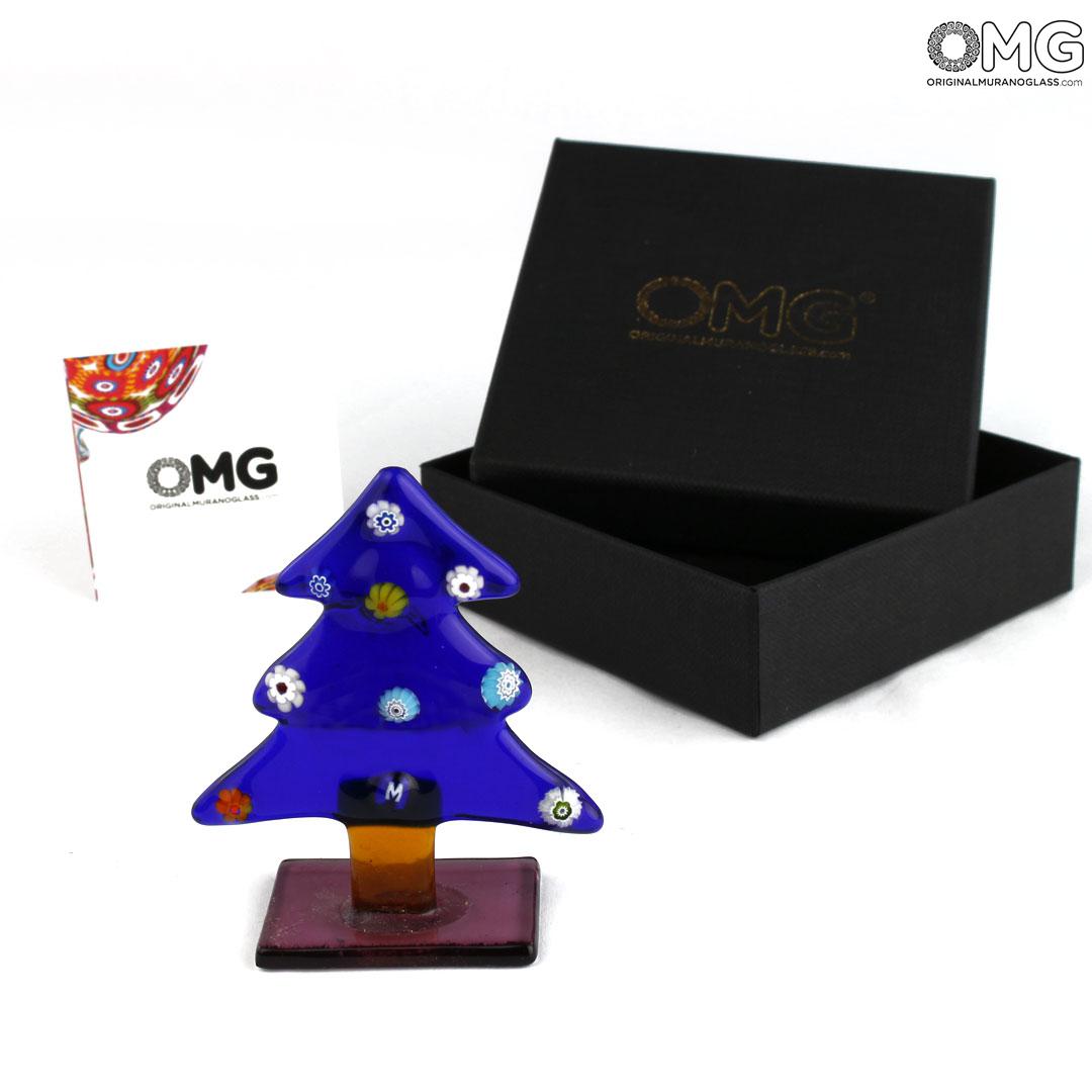 3657 ORIGINALMURANOGLASS Набор ёлочных игрушек - муранское стекло OMG  см  - Вид №1