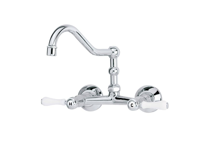 Настенный смеситель для кухни с 2 отверстиями rvb 1935 Лимож ARCH-00038472