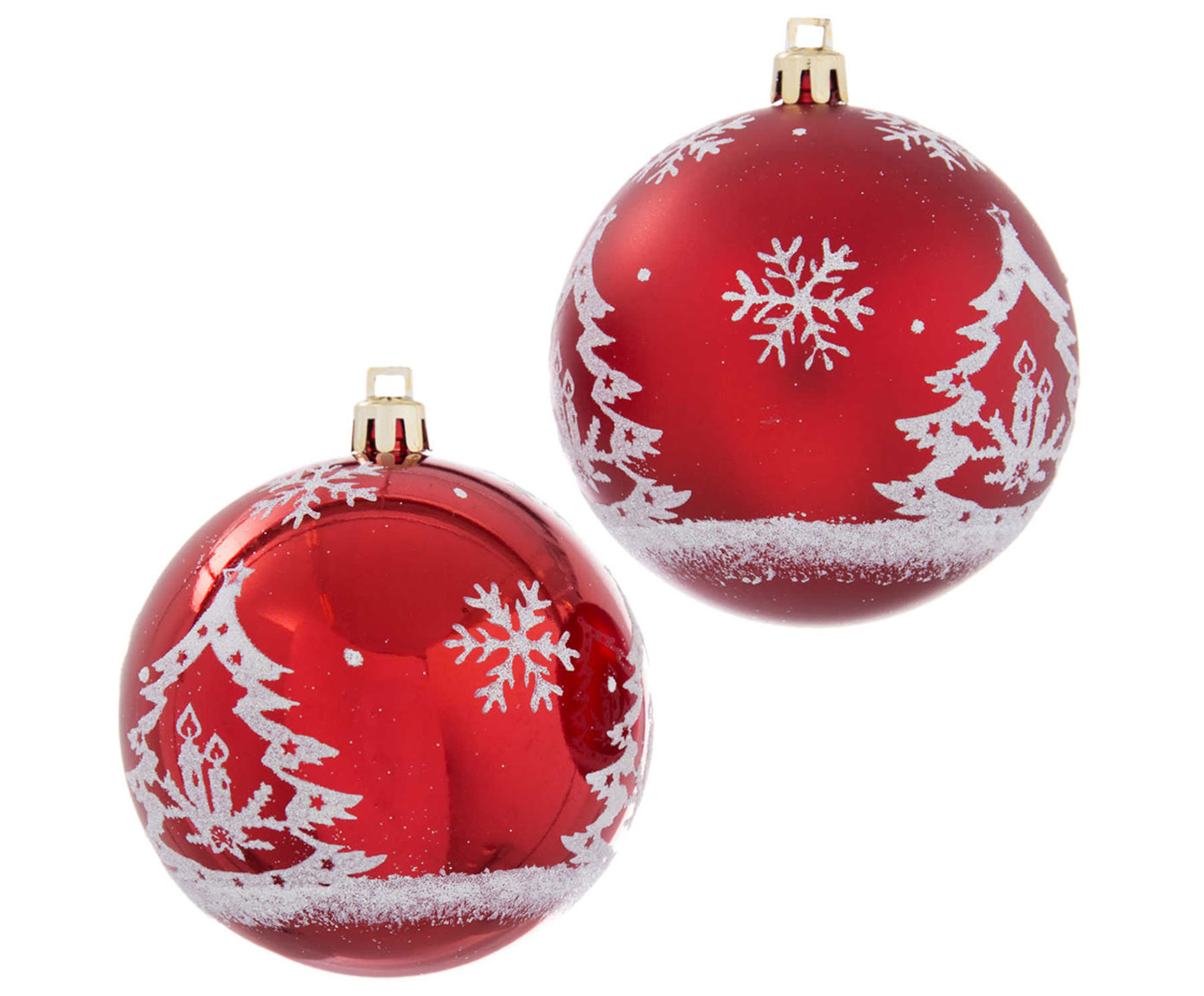 DZ-087-828 елочная игрушка, набор 6шт TO4ROOMS  - Вид №1